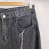 MANFINITY フリンジデザインバギーデニムパンツ メンズ JPN:M