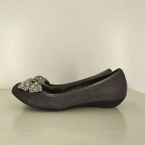 BRIDGET BIRKIN リボン ビジュー フラットパンプス レディース JPN:23.5
