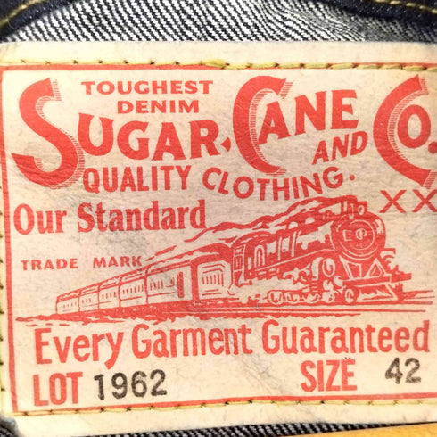 シュガーケーン SUGAR CANE LOT 1962 14oz. DENIM JACKET 1962 MODEL 3rd 型 トラッカー デニムジャケット メンズ 42