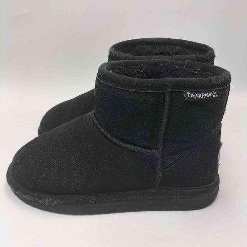 BEARPAW スウェードレザー ショートムートンブーツ レディース JPN:23