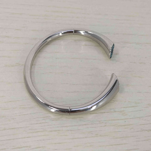 カルバンクライン CALVIN KLEIN ラインストーン シルバーバングル メンズ F/S