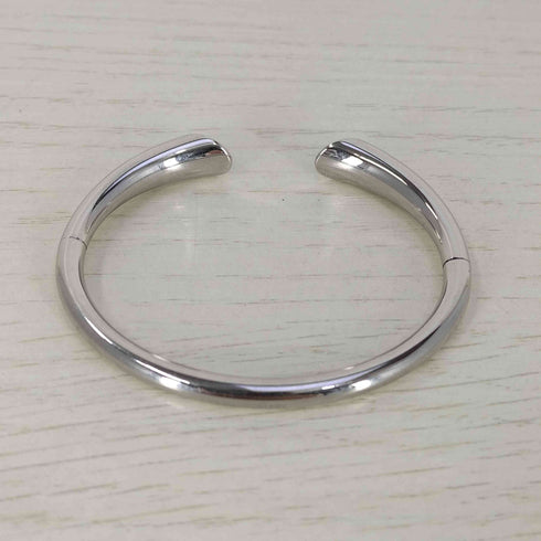 カルバンクライン CALVIN KLEIN ラインストーン シルバーバングル メンズ F/S