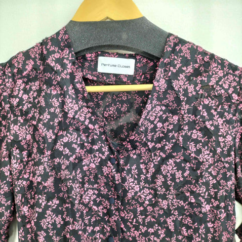 Perfume Closet 2WAY LACE FLOWER ロングワンピース レディース import:M