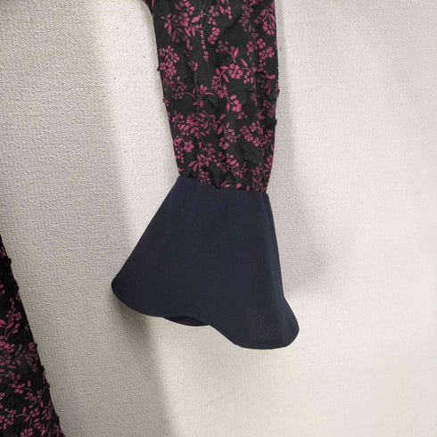 Perfume Closet 2WAY LACE FLOWER ロングワンピース レディース import:M