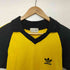 アディダス adidas 90s デサント製 トレフォイル バイカラー スリーストライプ スキッパーポロ レディース JPN:M