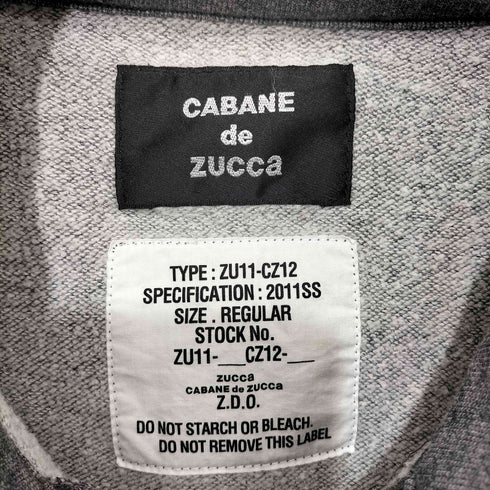 カバンドズッカ CABANE de ZUCCa 00s Y2K M-65型 ジップアップ パーカー メンズ JPN:M