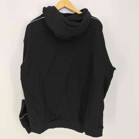 MAMC バタフライ刺繍 チャイナプルオーバーパーカー レディース L