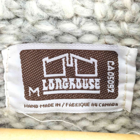 LONGHOUSE 80S カナダ製 ツリー 鹿 カウチン ジャケット メンズ import:M