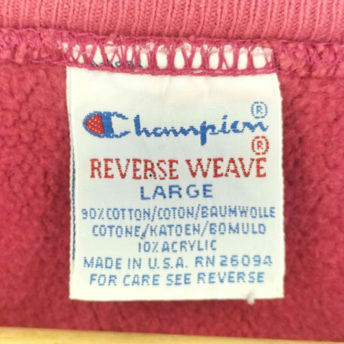 チャンピオン Champion 90S REVERSE WEAVE MADE IN USA スウェット トレーナー メンズ import:L