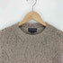 IVYLEAGUERS CLUB イタリア製 ケーブル編み クルーネック ニット セーター メンズ import:M