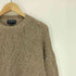 IVYLEAGUERS CLUB イタリア製 ケーブル編み クルーネック ニット セーター メンズ import:M