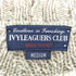 IVYLEAGUERS CLUB イタリア製 ケーブル編み クルーネック ニット セーター メンズ import:M