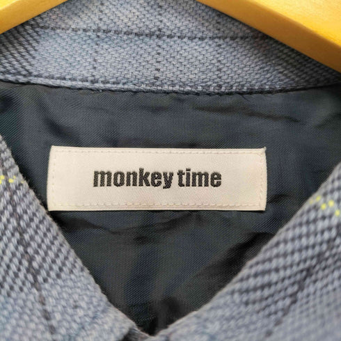 モンキータイム MONKEY TIME HEAVY CHECK TWILL OVER SIZED CPO/CPOジャケット メンズ S