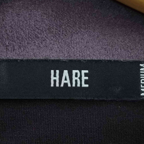 ハレ HARE スウェードライクハーフZIPプルオーバー メンズ JPN:M