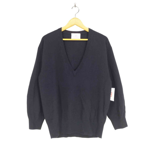 ビューティーアンドユースユナイテッドアローズ BEAUTY & YOUTH UNITED ARROWS ウールカシミヤ天竺ディープVネックニット レディース