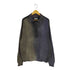 ザラ ZARA ウォッシュ加工 ハーフジップ ポロスウェット メンズ import:XL