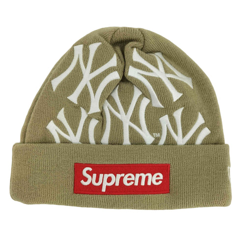 シュプリーム Supreme 21AW Yankees New Era Box Logo Beanie メンズ