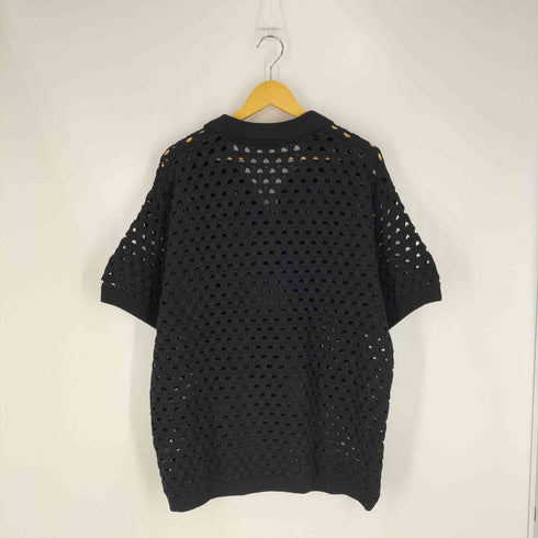 ザラ ZARA テクスチャー オープンニットセーター メンズ import:XL