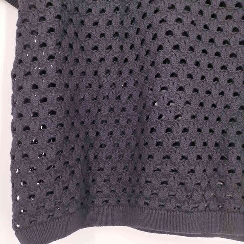 ザラ ZARA テクスチャー オープンニットセーター メンズ import:XL