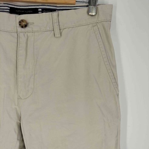 トミーヒルフィガー TOMMY HILFIGER CLASSIC FIT コットンチノパンツ メンズ 32/30