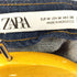 ザラ ZARA ノーカラーデニムジャケット レディース US M