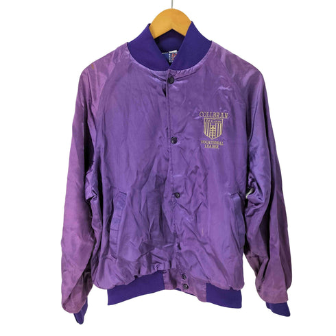 エーエスダブリュージャケット ASW JACKETS USA製 COLLBRAN サテン ブルゾン メンズ import:M