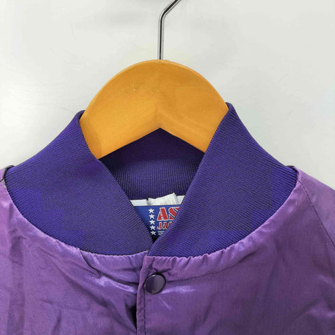 エーエスダブリュージャケット ASW JACKETS USA製 COLLBRAN サテン ブルゾン メンズ import:M