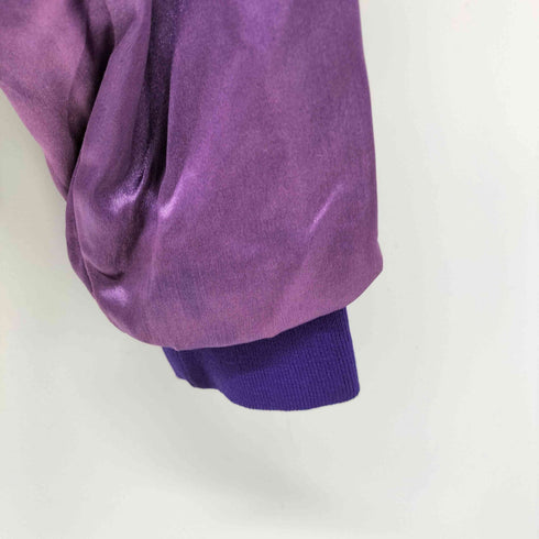 エーエスダブリュージャケット ASW JACKETS USA製 COLLBRAN サテン ブルゾン メンズ import:M