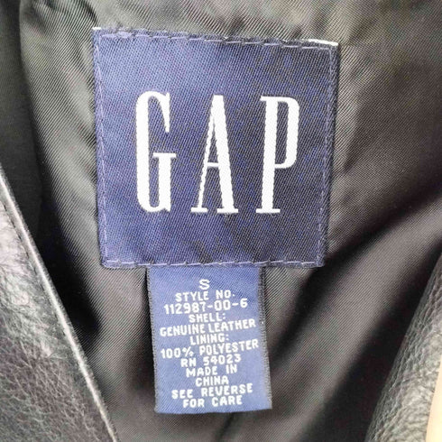 ギャップ Gap 90-00S レザー ハーフコート メンズ JPN:S