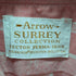 アロー ARROW SURREY COLLECTION 襟芯 半袖シャツ メンズ 14 1/2 : 32