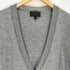 エンポリオアルマーニ EMPORIO ARMANI 24AW Plain-knit virgin-wool V-neck cardigan プレーンニット、バージンウールVネックカーディガン メンズ EUR:52