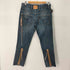 リーバイス Levis COLLECTIBLES レザー切り替え デニム メンズ 32/32