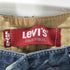 リーバイス Levis COLLECTIBLES レザー切り替え デニム メンズ 32/32