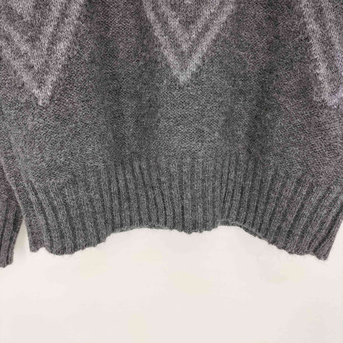 エンポリオアルマーニ EMPORIO ARMANI 22AW Diamond Pattern Pullover Sweater メンズ import:S
