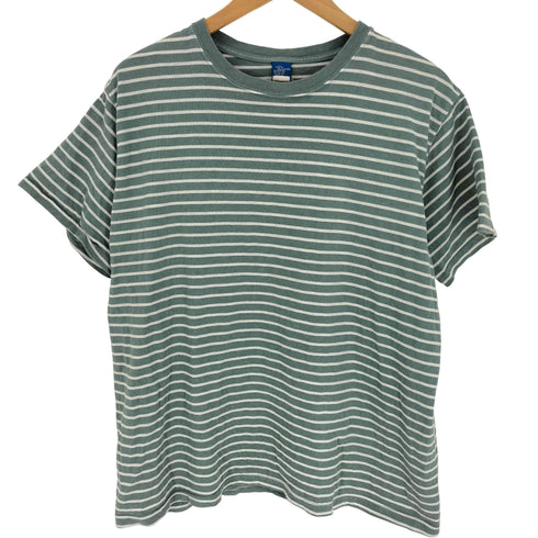 グッドオン good on ボーダー柄 S/S クルーネック Tシャツ メンズ JPN:L