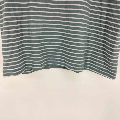 グッドオン good on ボーダー柄 S/S クルーネック Tシャツ メンズ JPN:L