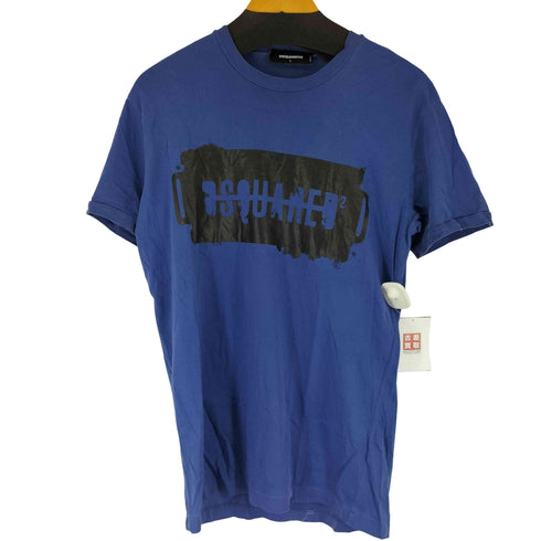 ディースクエアード DSQUARED2 フロントプリント クルーネックTシャツ メンズ import:L