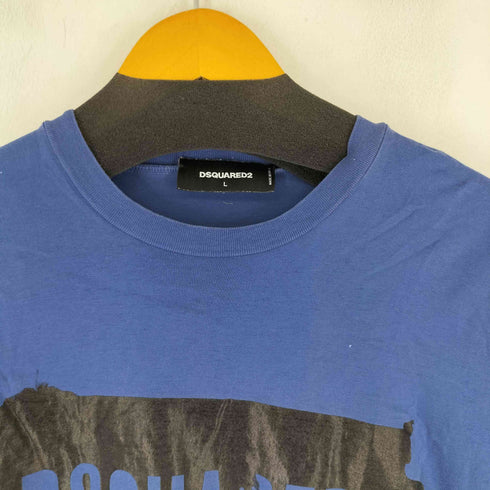 ディースクエアード DSQUARED2 フロントプリント クルーネックTシャツ メンズ import:L
