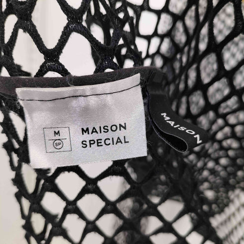 メゾンスペシャル MAISON SPECIAL メッシュカットソー メンズ