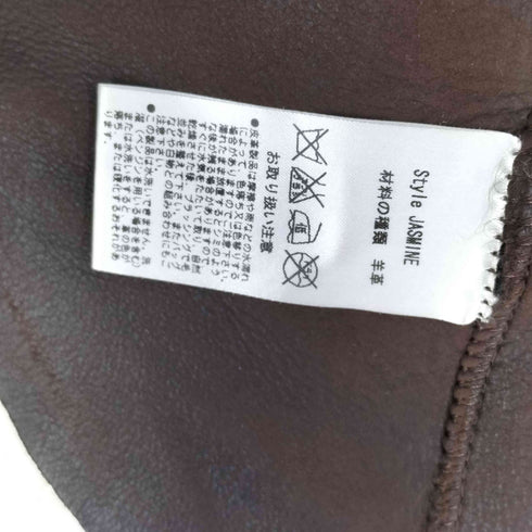 OWEN BARRY SHEEPSKIN ショール レディース
