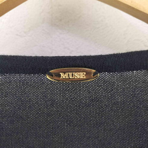 ミューズ MUSE ロングカーディガン レディース