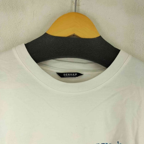 デンハム DENHAM ロゴプリント S/S Tシャツ メンズ import:XL