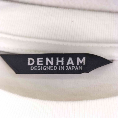 デンハム DENHAM ロゴプリント S/S Tシャツ メンズ import:XL