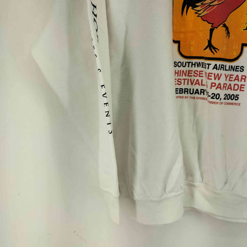 ギルダン GILDAN 00S 両面プリント クルーネック スウェット メンズ JPN:XL