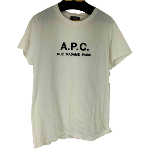 アーペーセー A.P.C. 別注 ロゴプリント S/S Tシャツ メンズ import:L