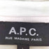 アーペーセー A.P.C. 別注 ロゴプリント S/S Tシャツ メンズ import:L