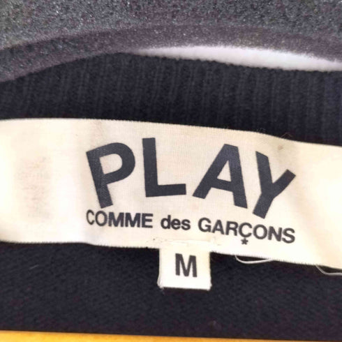 プレイコムデギャルソン PLAY COMME des GARCONS V-NECK PULLOVER メンズ JPN:M