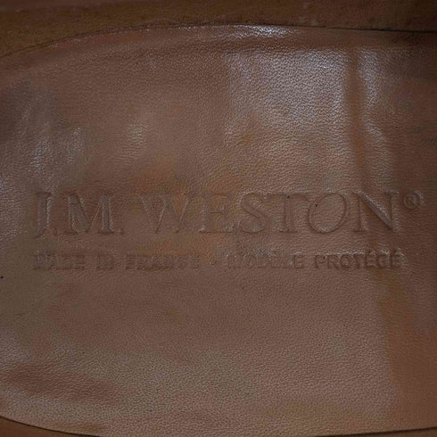 ジェイエムウエストン J.M.WESTON 696 Roger ロジェ Uチップダービーシューズ メンズ 8 1/2