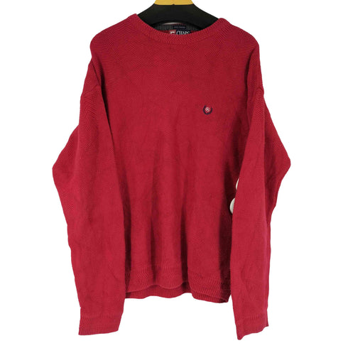 チャップスラルフローレン CHAPS RALPH LAUREN ヘリンボーン コットンニット メンズ JPN:M