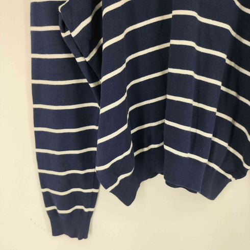 ポロバイラルフローレン Polo by RALPH LAUREN Vネック ボーダー コットンニット メンズ JPN:XL